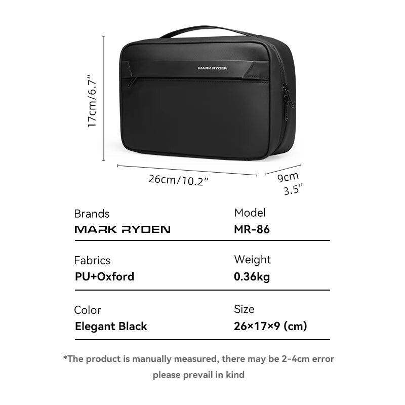 Men's Travel Toiletry Bag - Business & Fitness Essentials Organizer - Product Drop Center