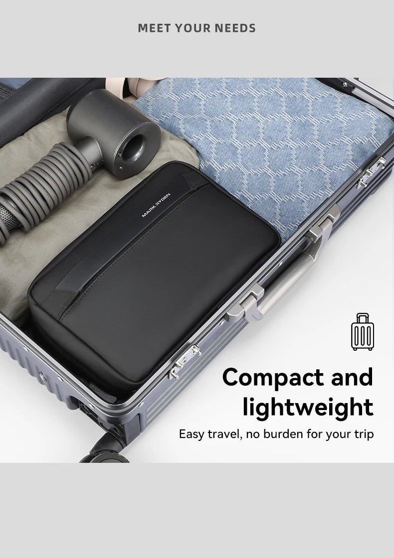 Men's Travel Toiletry Bag - Business & Fitness Essentials Organizer - Product Drop Center