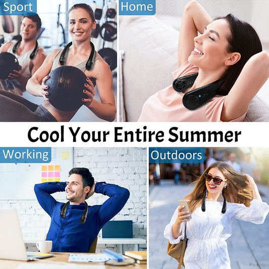 Beat the Heat with Our Portable Neck Fan: Your Ultimate Summer Companion! - Product Drop Center