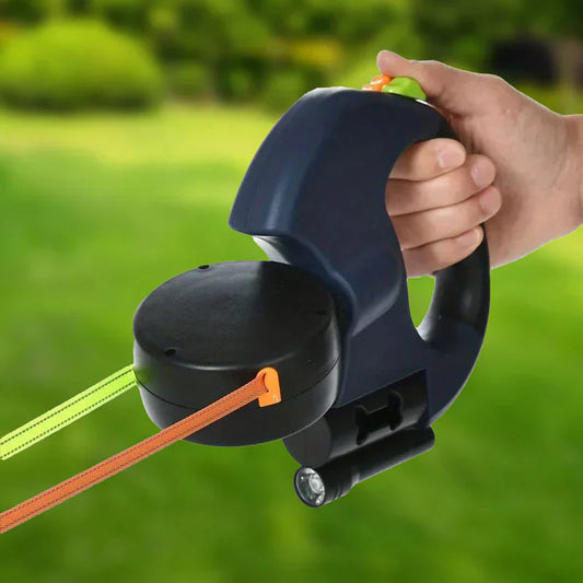 Walk Your Dogs in Style with the Dual Doggie Walks with Light