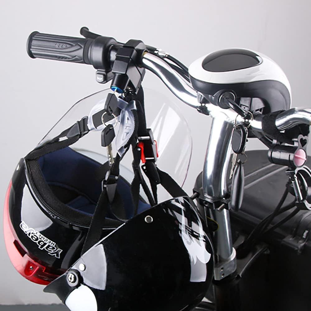 Keep Your Gear Safe with the Motorcycle Helmet Lock - Product Drop Center