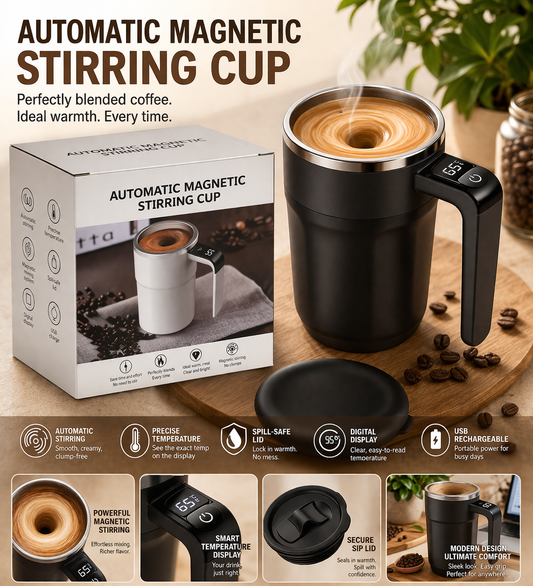 Auto Stir Coffee Mug