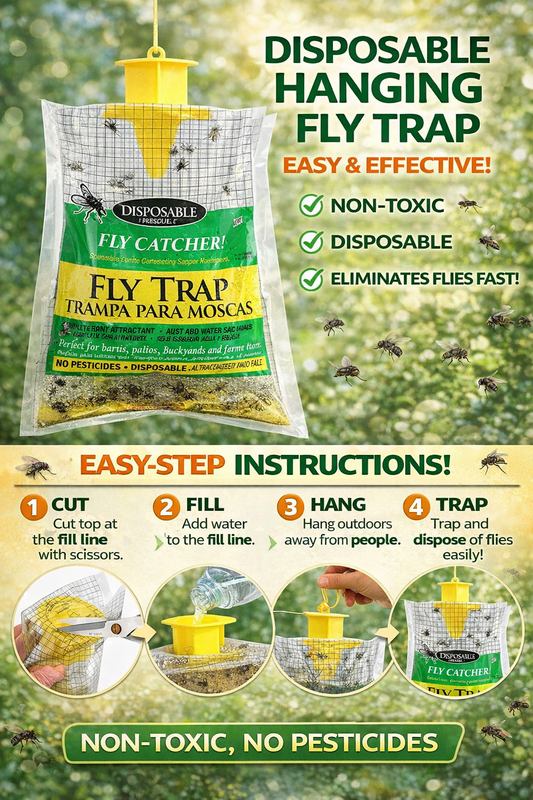 Disposable Hanging Fly Trap