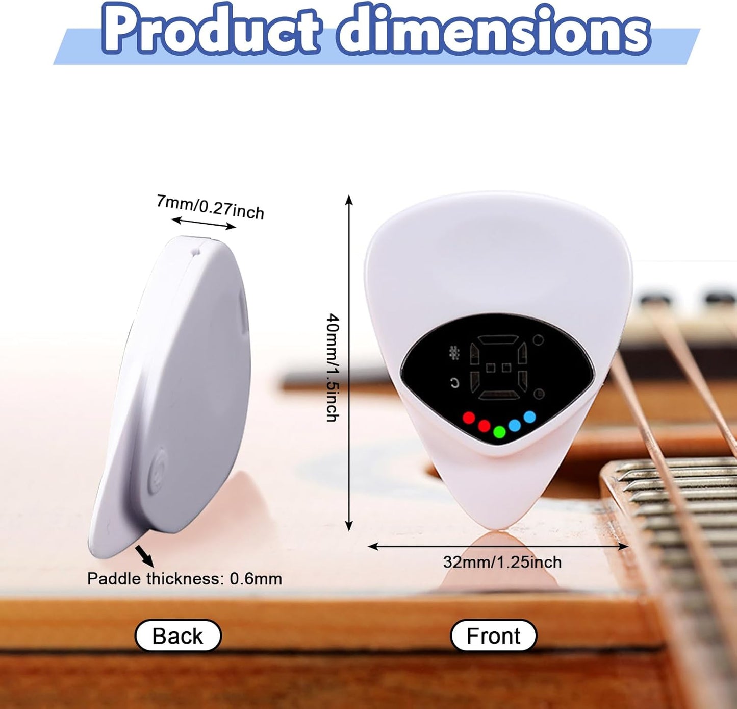 Ultimate Guitar Tuner Pick