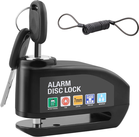 Motorcycle Alarm Disc Lock
