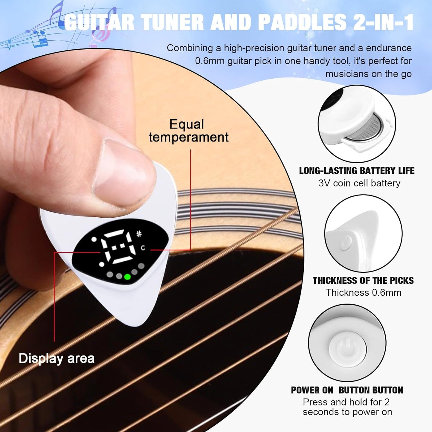 Ultimate Guitar Tuner Pick