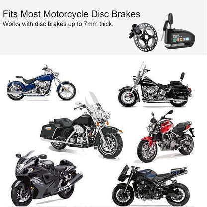 Motorcycle Alarm Disc Lock