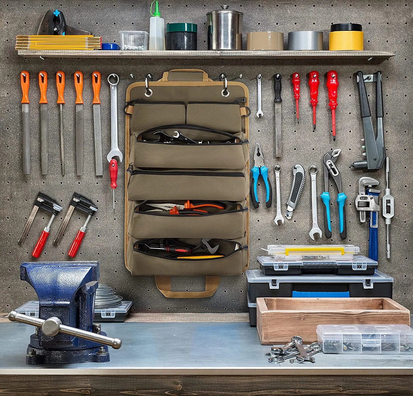 Ultimate Tool Roll-Up Bag