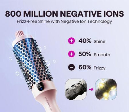 Wavytalk Ionic Blowout Boost Brush for Smooth, Voluminous Hair