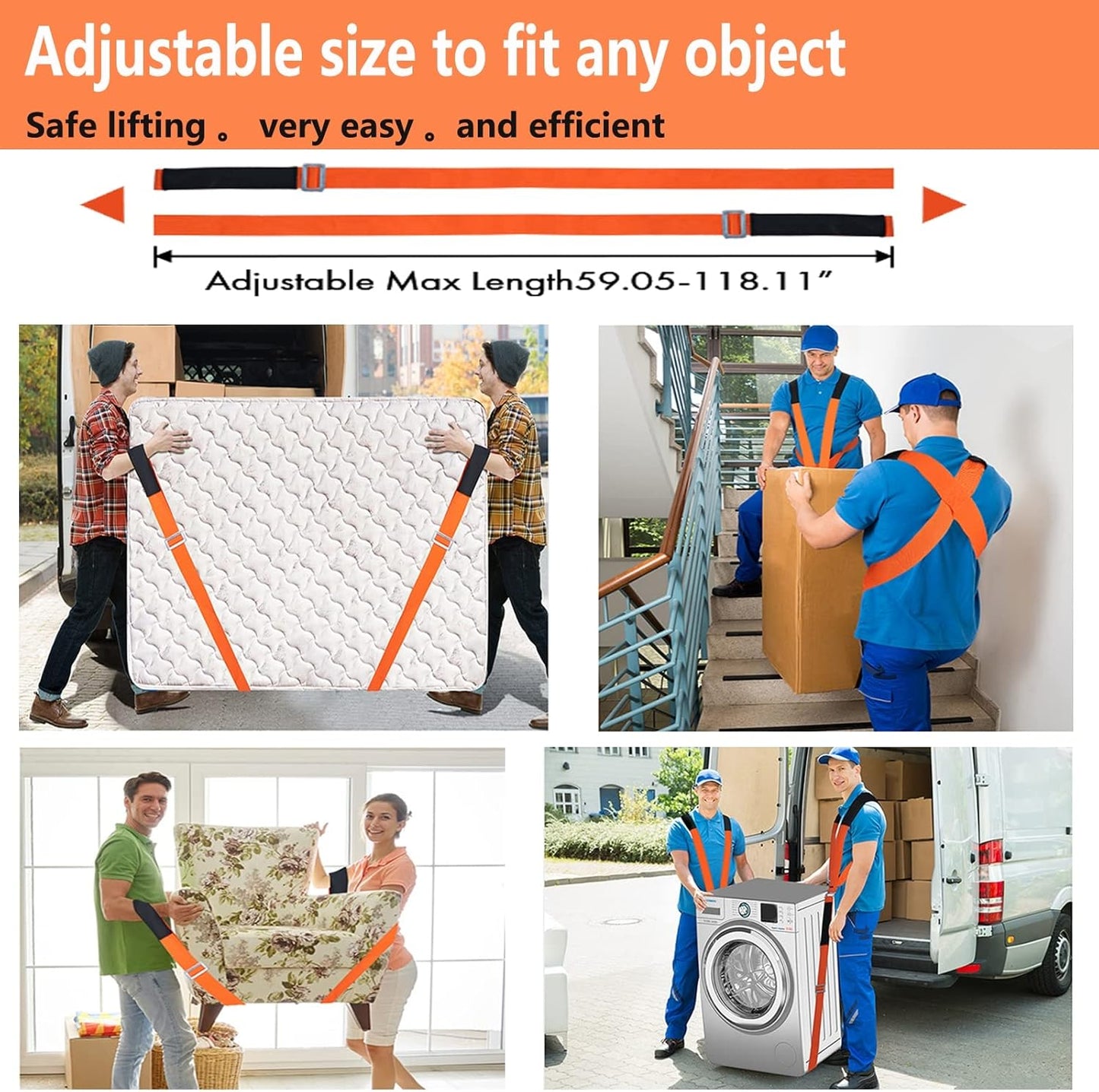 adjustable sizes