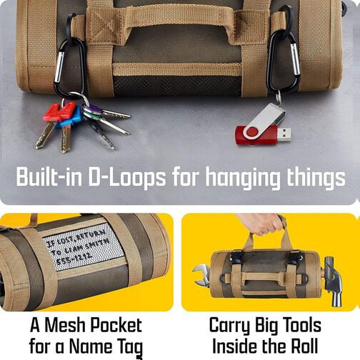 Ultimate Tool Roll-Up Bag