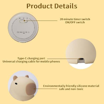 Capybara Night Light - Product Drop Center