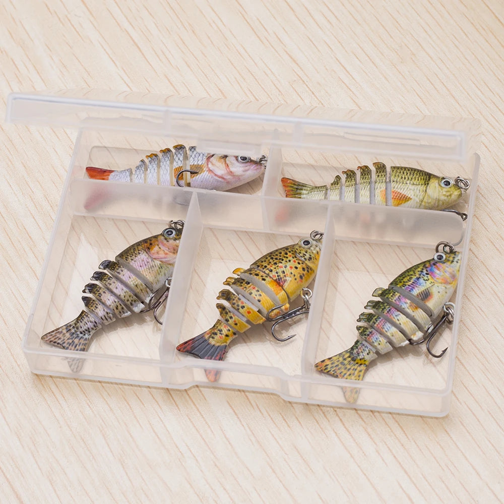 collection of fishing lures 