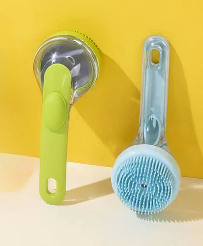 Pet Spa Silicone Bath Brush