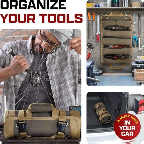 Ultimate Tool Roll-Up Bag