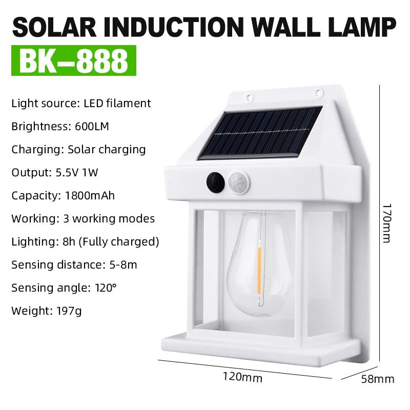 Outdoor Solar Wall Lamp - Product Drop Center