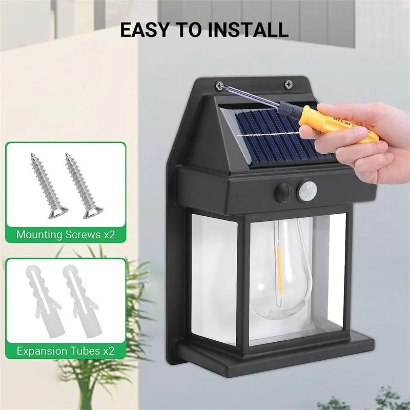 Outdoor Solar Wall Lamp - Product Drop Center