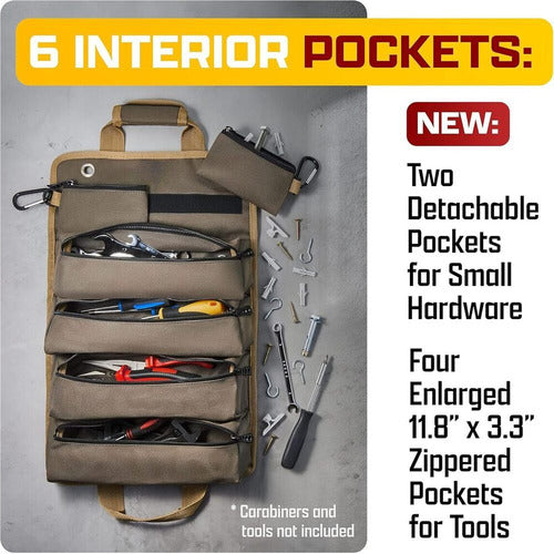 Ultimate Tool Roll-Up Bag