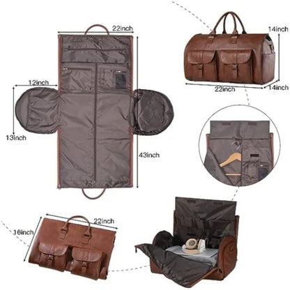 The convertible duffle garment luggage - Product Drop Center