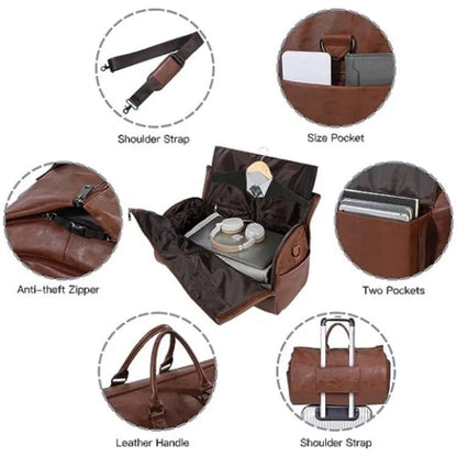 The convertible duffle garment luggage - Product Drop Center